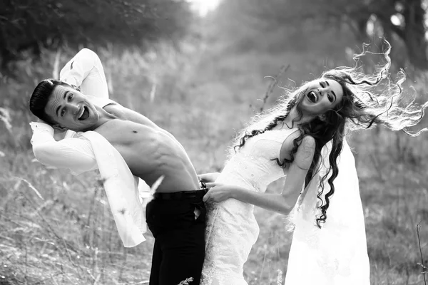 Seksi Düğün çifti — Stok fotoğraf