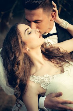 şehvetli Düğün çifti