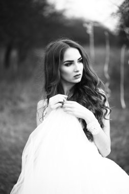 Şehvetli çekici gelin