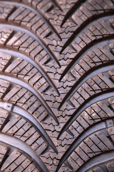 Abstracte rubber auto wielen — Stockfoto