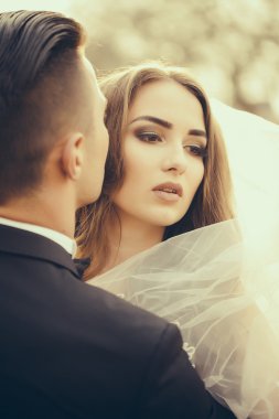 şehvetli Düğün çifti