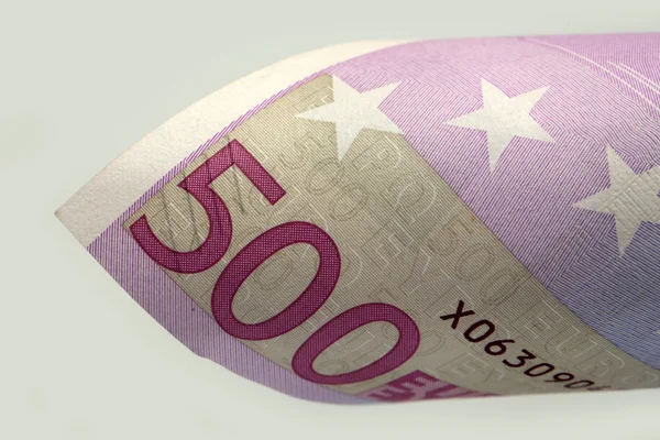 Банкнота в 500 евро — стоковое фото