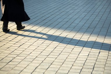 Bacaklarını adamın Ayakkabı