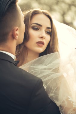 şehvetli Düğün çifti