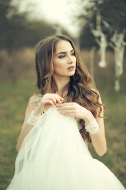 Şehvetli çekici gelin