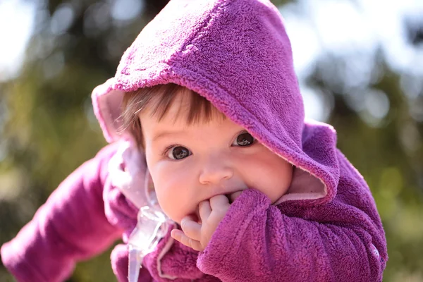 Pretty baby girl Stock Image