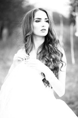 Şehvetli çekici gelin