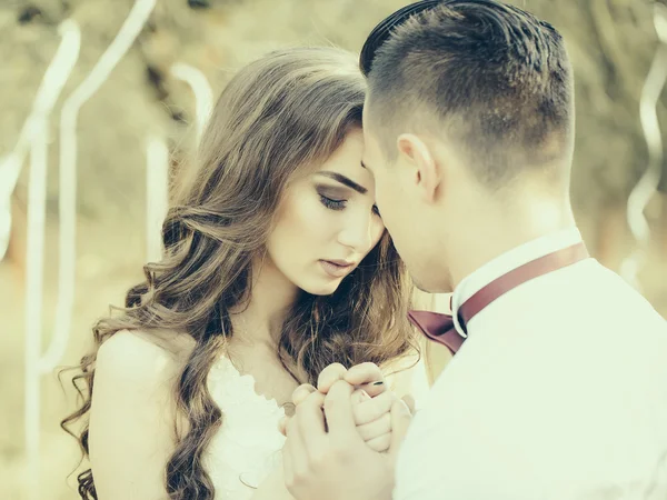 Matrimonio sensuale Coppia — Foto Stock