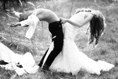 Seksi Düğün çifti