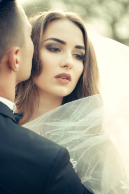 şehvetli Düğün çifti