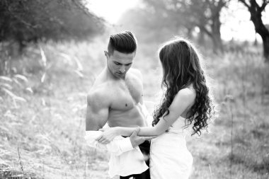 Seksi Düğün çifti