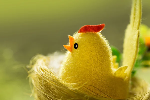 Frango tecido amarelo — Fotografia de Stock