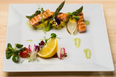 Somon ızgara biftek