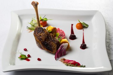 Confit ördek veya kaz ayağı