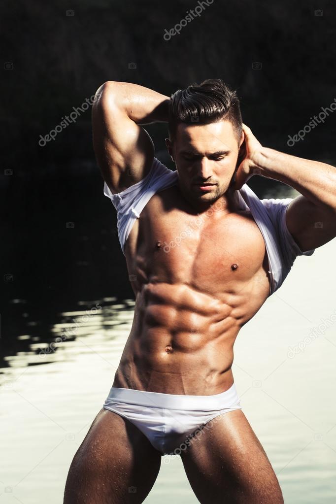 Sexy muscular man Stock Photo by © 116707762 Sexy muscular man Stock Photo by © 116707762