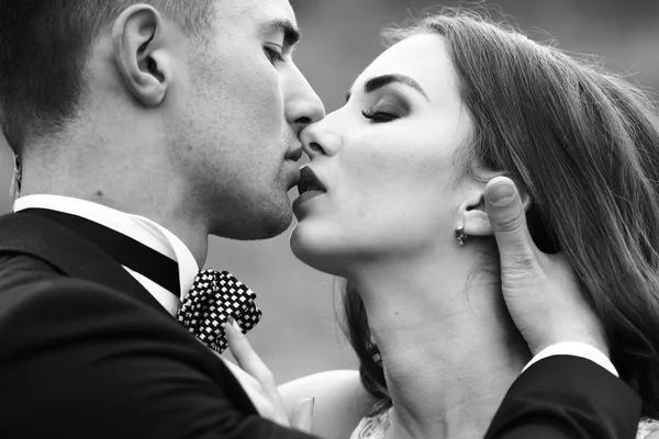 Pareja feliz boda — Foto de Stock