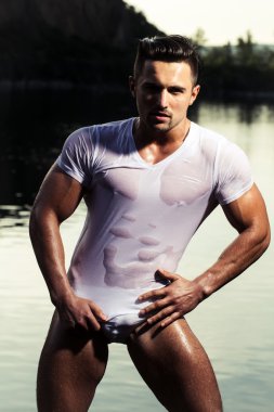 seksi kaslı adam