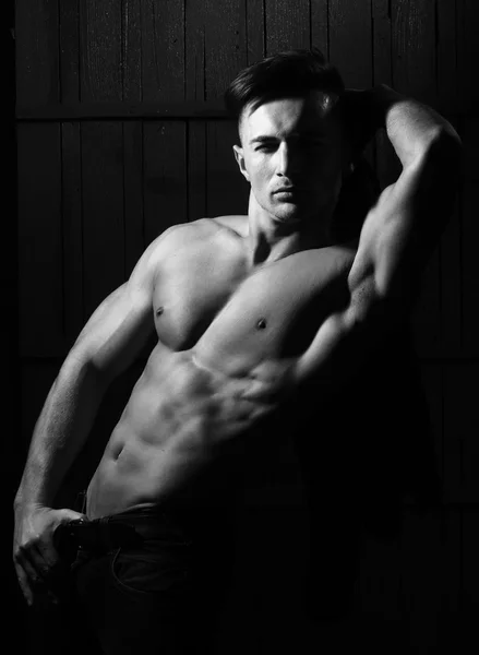 Musclé homme sexy — Photo