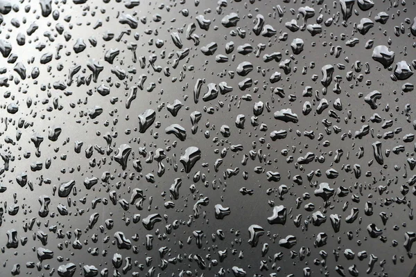 Abstrakt droppar på grå — Stockfoto