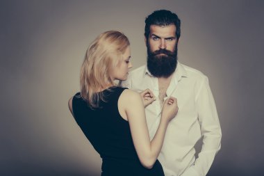 Stüdyoda genç bir çift