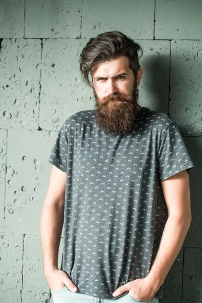 Handsome bearded man — Stock Photo, Image