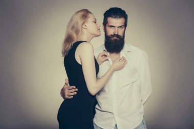 Stüdyoda genç bir çift