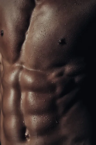 男性的肌肉躯干 — 图库照片