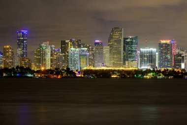 Miami, Florida, ABD şehir merkezi. Miami şehir merkezi.