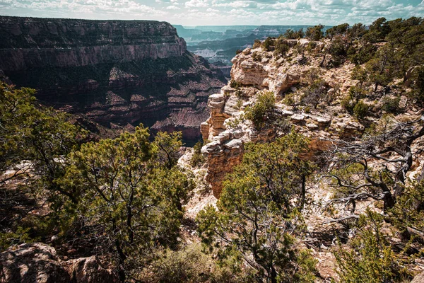 그랜드 캐년, 사우스 림. National Park, Arizona. — 스톡 사진