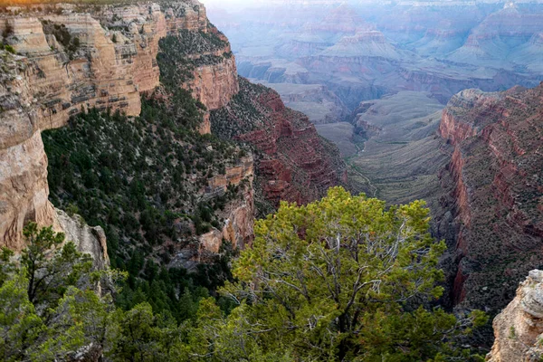 Il paesaggio del Grand Canyon. Parco Nazionale. Arizona Stati Uniti. Bordo sud. — Foto Stock