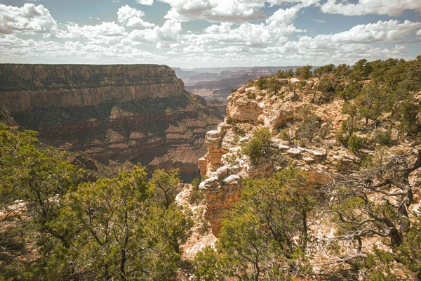 Punto di riferimento del Grand Canyon. Stati Uniti. Arizona. Concetto deserto secco. — Foto Stock