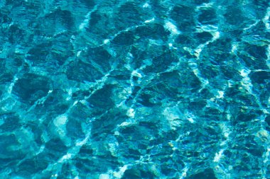 Tansken 'in sakin su yüzeyi dokusu. Soyut doğa geçmişi. Deniz suyu deseni.