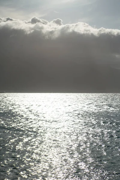 Tropik bir plajda yaz tatili. Kum ve deniz suyuyla dolu cennet kumsalı. Okyanus sahili arka planı.