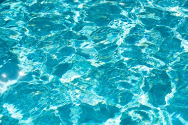 Tansken 'in sakin su yüzeyi dokusu. Soyut doğa geçmişi. Deniz suyu deseni.