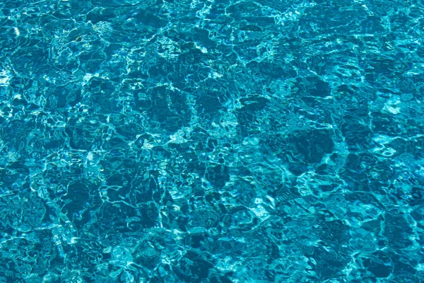 Pozadí vody, povrch modrý bazén. — Stock fotografie