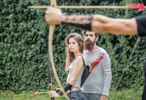 Un paio di tiri fuori dall'arco — Foto Stock