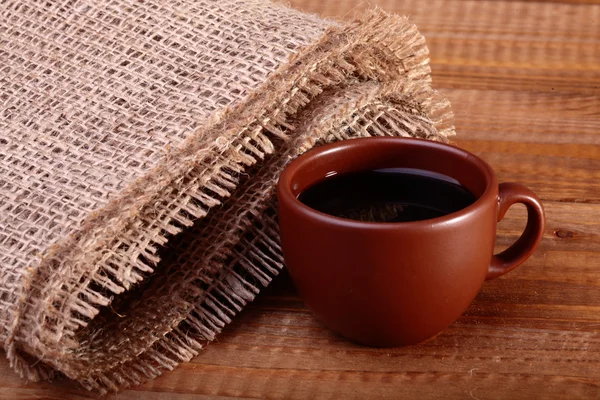 Una taza de café en la mesa — Foto de Stock