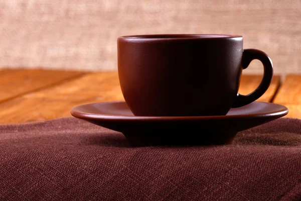 Taza de café en la mesa — Foto de Stock