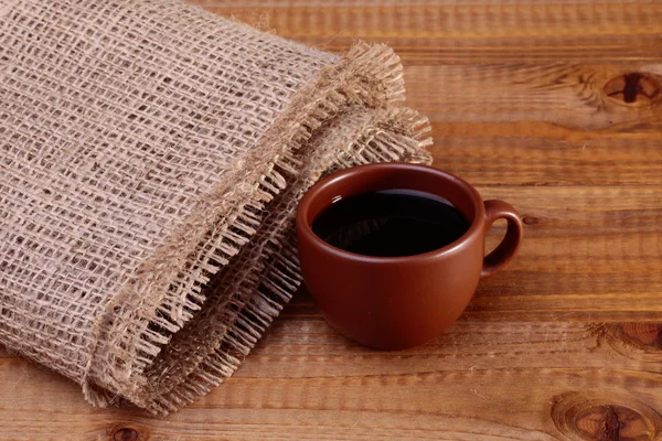 Una taza de café en la mesa — Foto de Stock