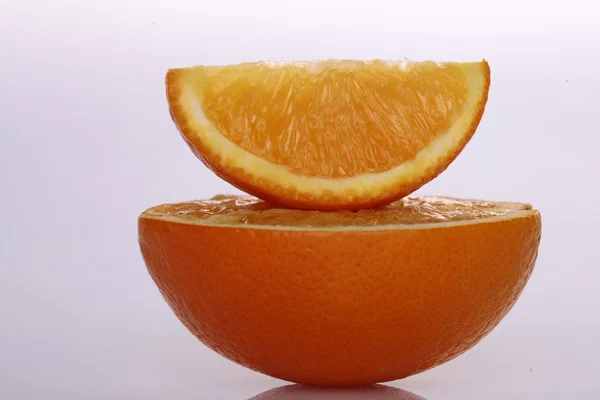 ชิ้นผลไม้ส้ม — ภาพถ่ายสต็อก