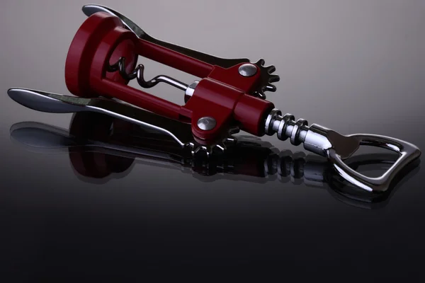 Corkscrew or wine opener — Stock Photo, Image