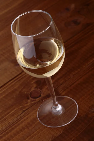 Glass of white wine — Stock Photo, Image