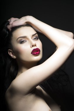 Baştan çıkarıcı seksi kız