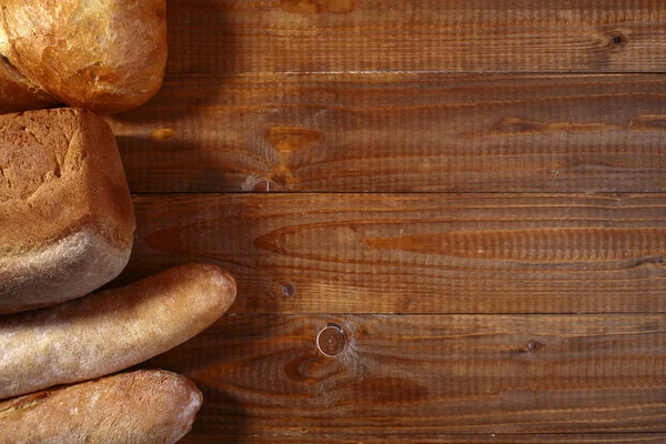 Loafs of fresh bread — Stock Photo, Image