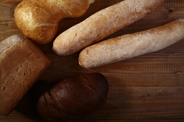 Friss kenyér loafs — Stock Fotó