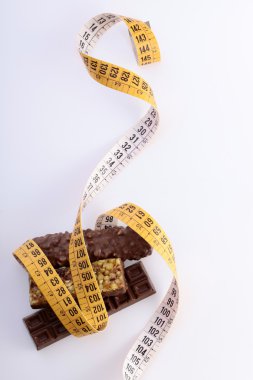 Lezzetli çikolata ve fıstık gevreği 