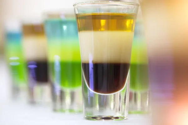 Multicolored shots — 스톡 사진