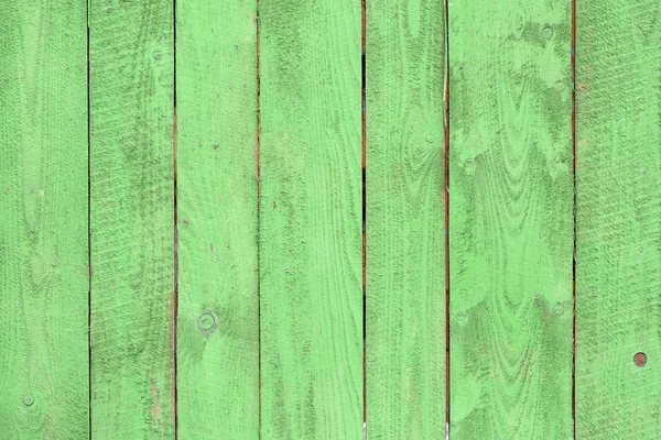 Recinzione in legno verde — Foto Stock