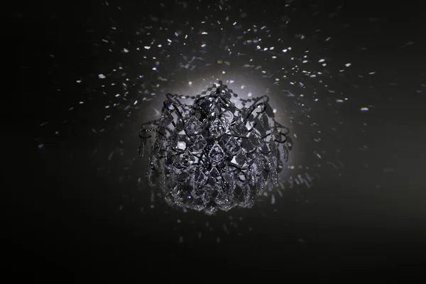 美しい水晶シャンデリア — ストック写真