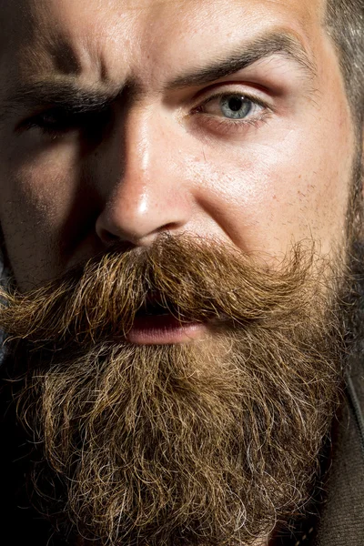 Retrato de homem não barbeado — Fotografia de Stock